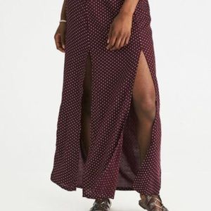 American Eagle MAXI SKIRT two slits